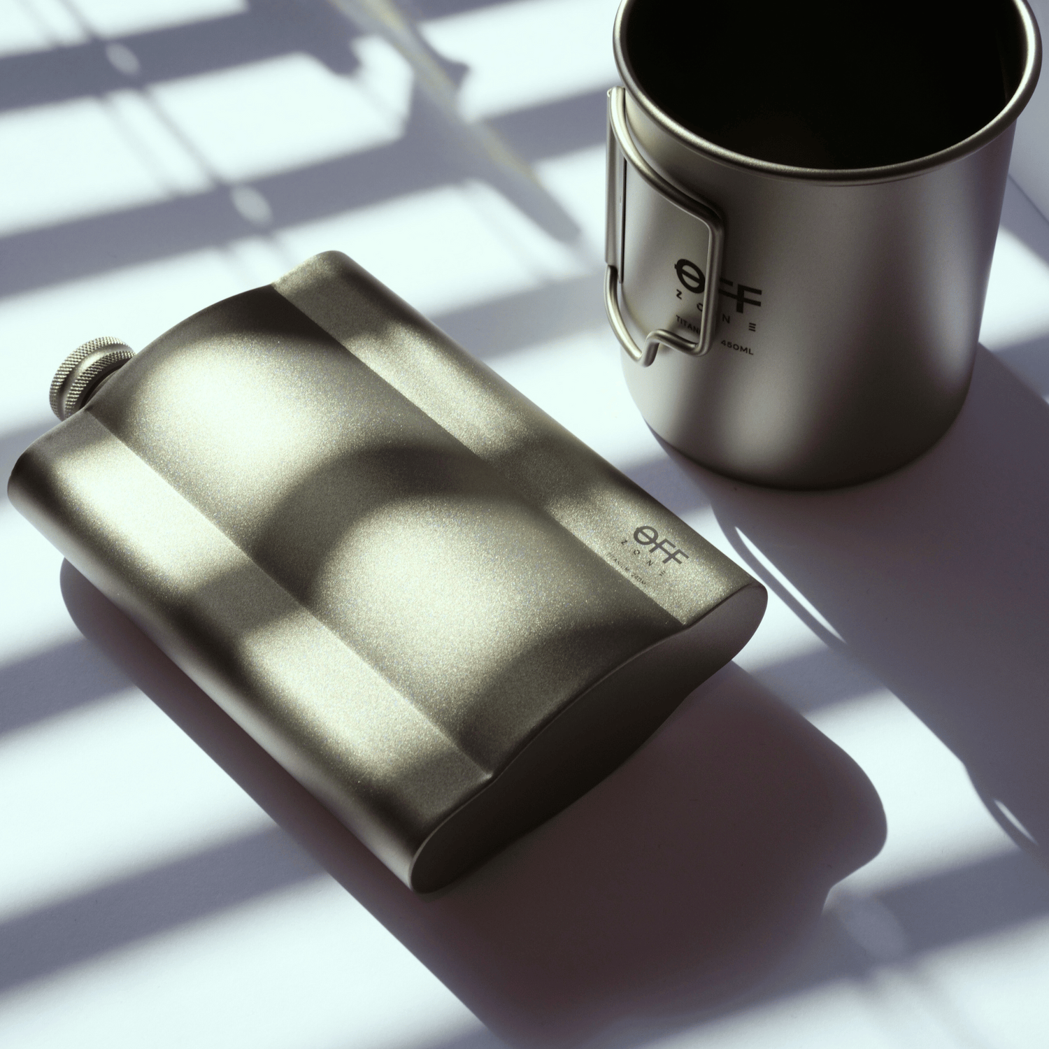 OFF ZONE Titanium Flask 240ML
