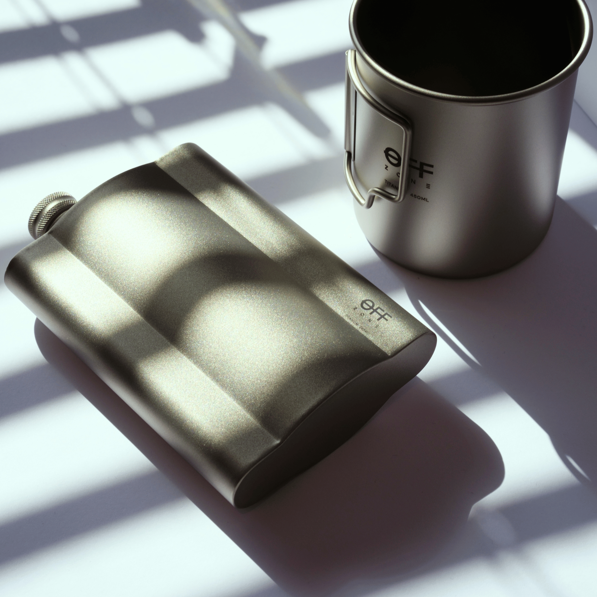 OFF ZONE Titanium Flask 240ML