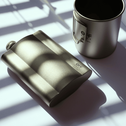 OFF ZONE Titanium Flask 240ML