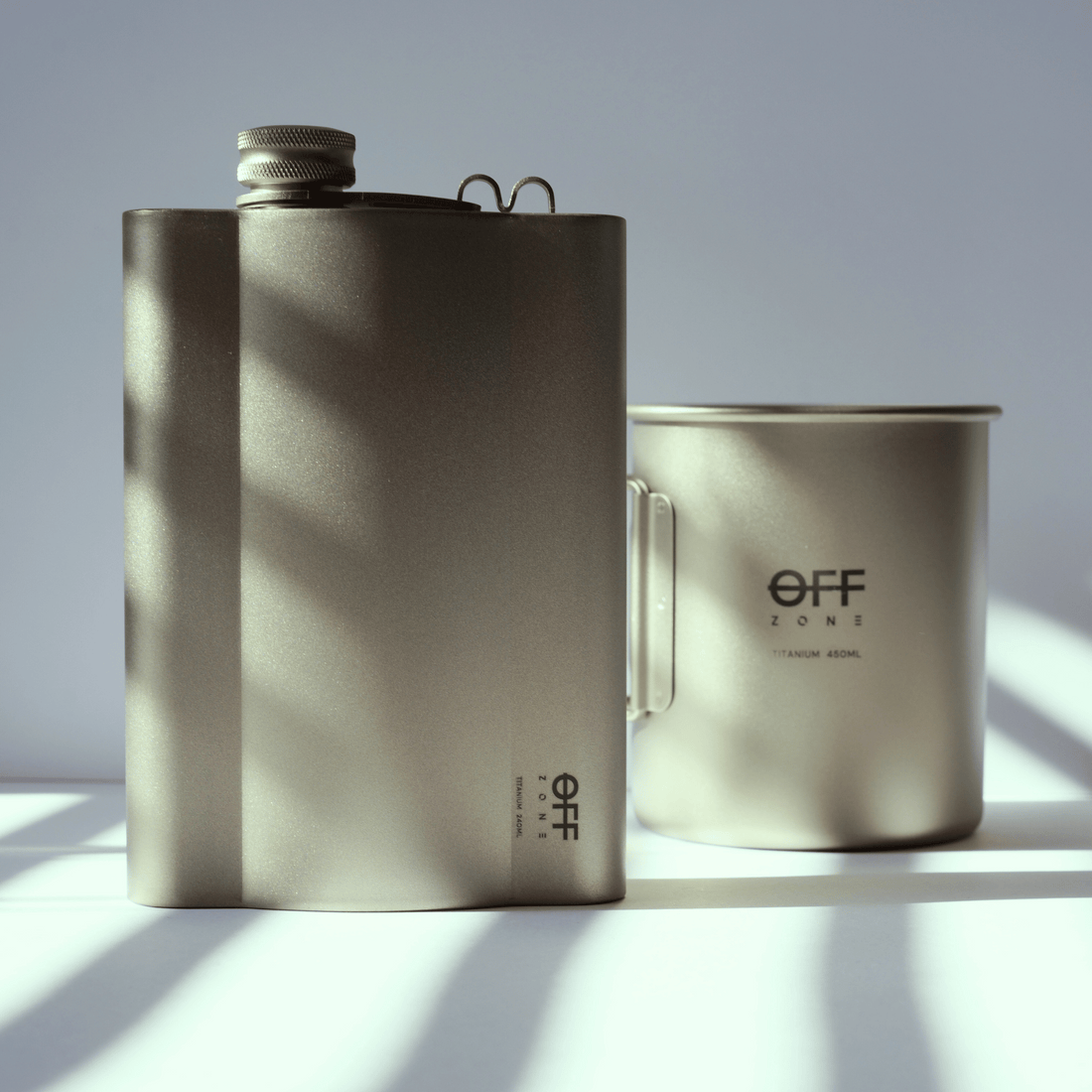 OFF ZONE Titanium Flask 240ML
