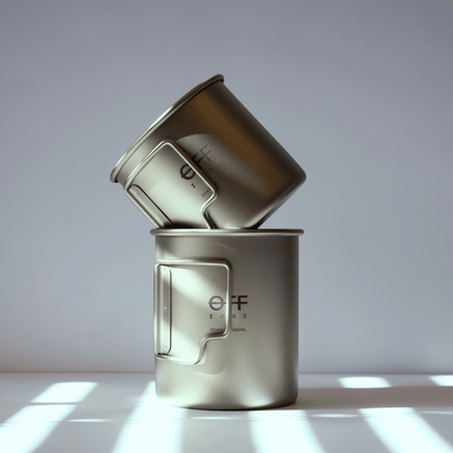OFF ZONE Titanium Outdoor Mug