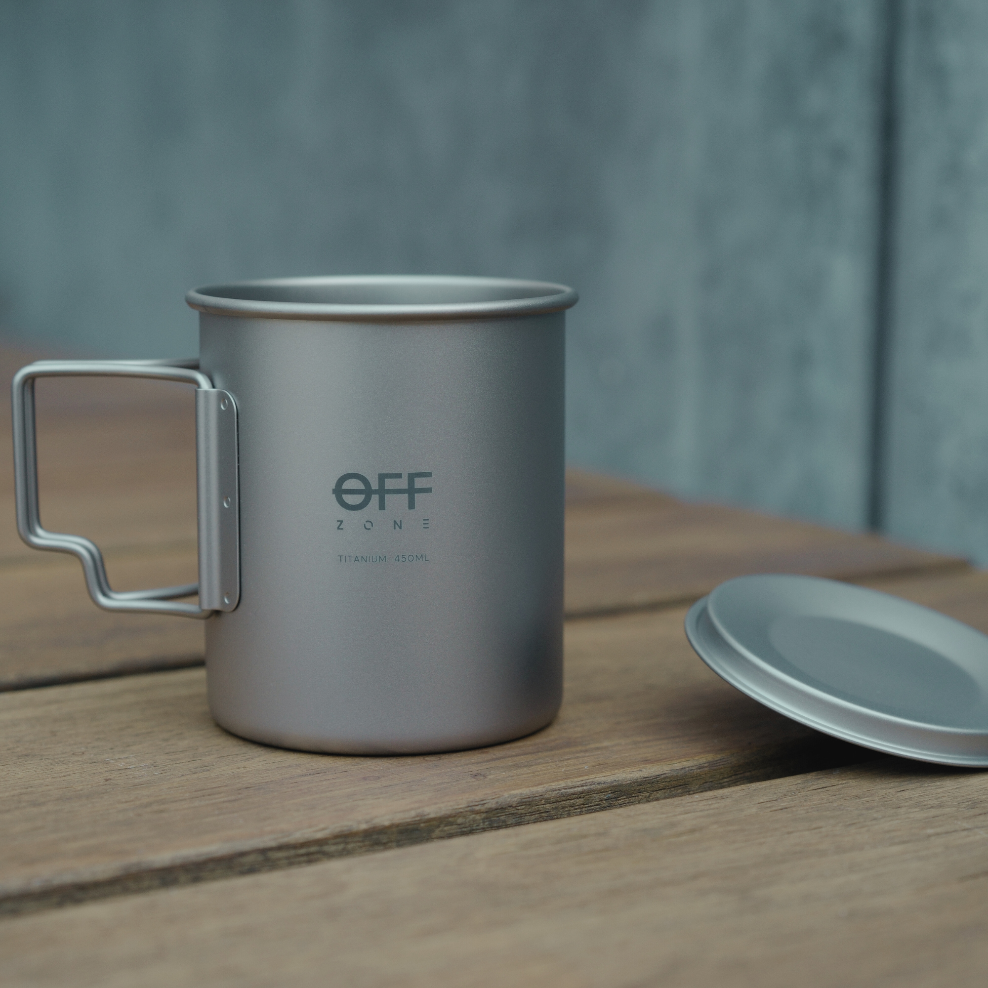 OFF ZONE Titanium Outdoor Mug